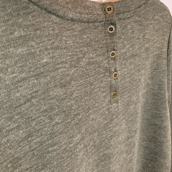 Lucky Brand Green Bell Sleeved Sweater - Picture 5 of 5